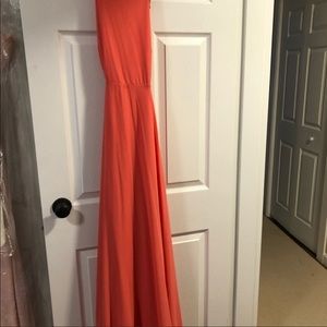 Lulus mythical kind of love coral dress